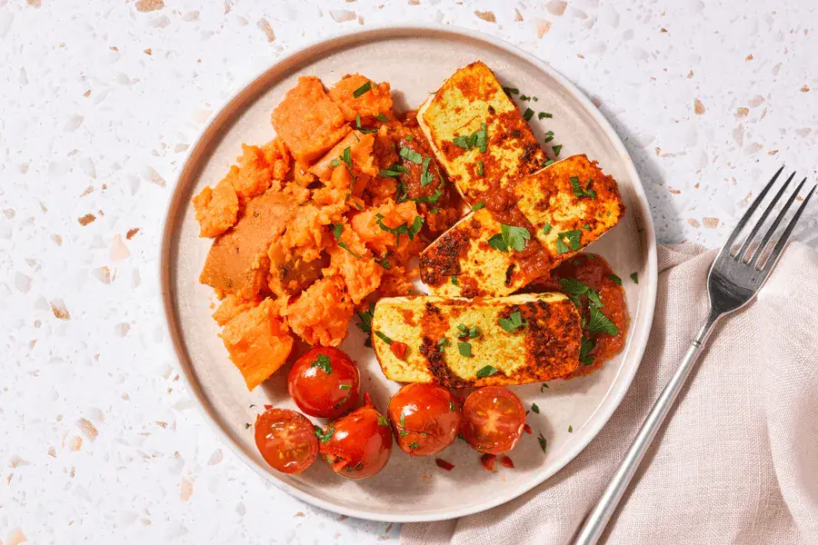 Smokey Baharat Mango Tofu