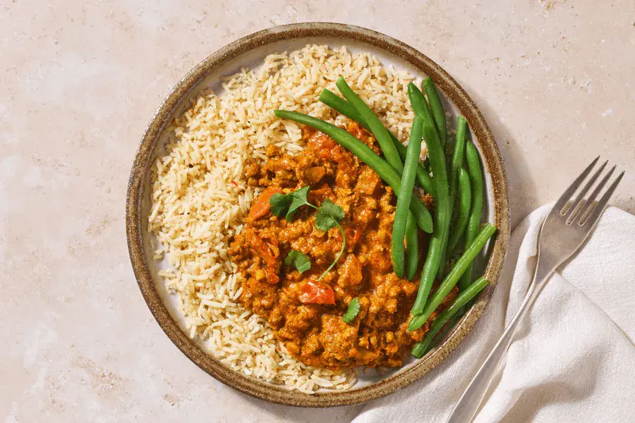 Ground Beef & Coconut Curry
