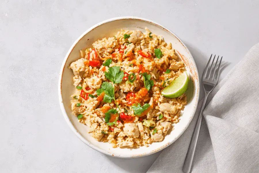 Thai Fried Turkey & Egg Rice