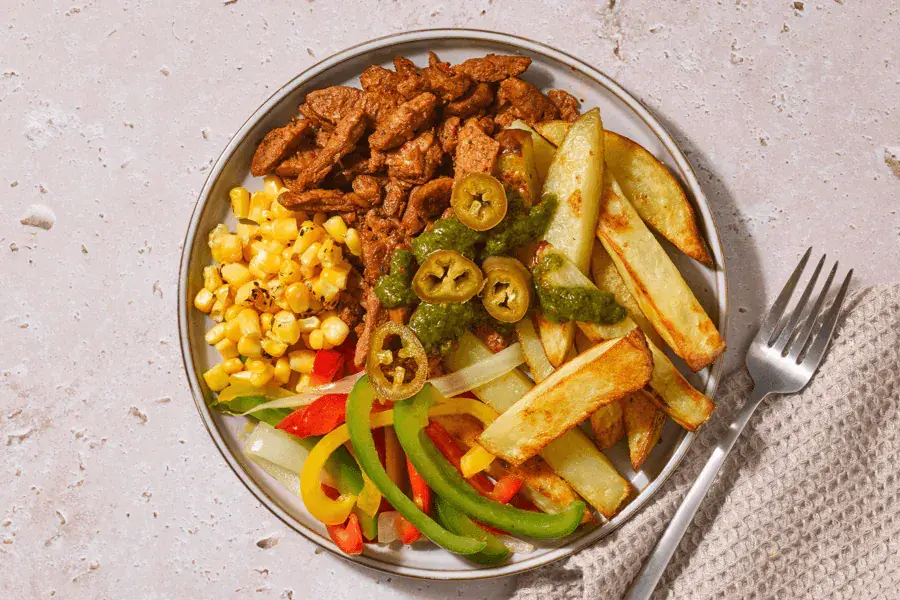 Chimichurri Vegan Steak Strips