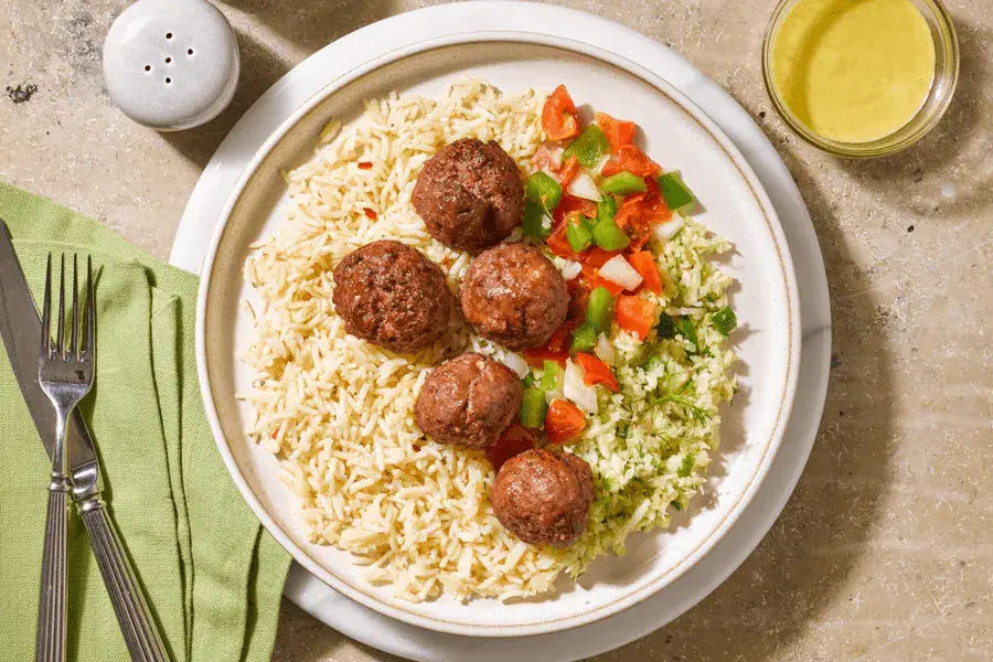 Turkish Lamb Kofte Balls