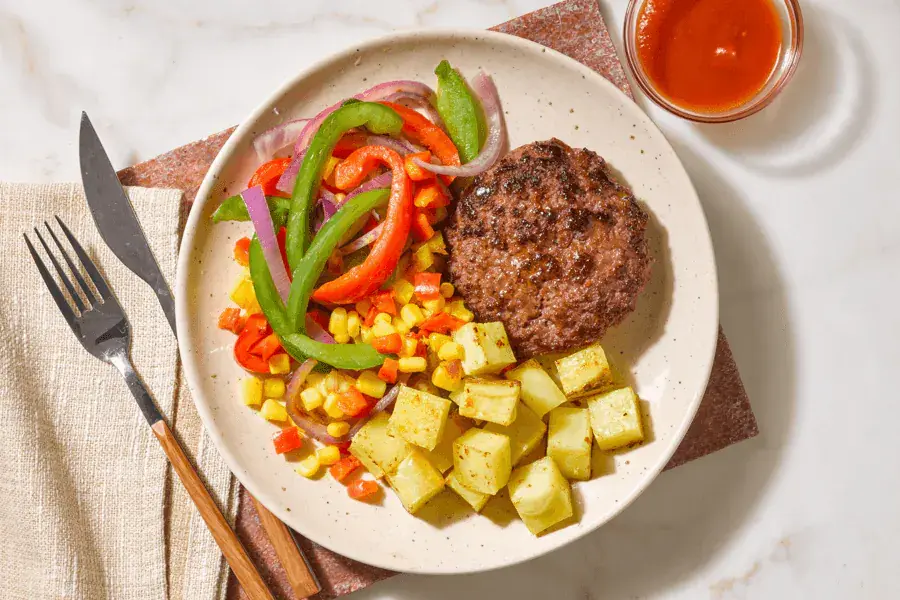 Grilled Beef Burger
