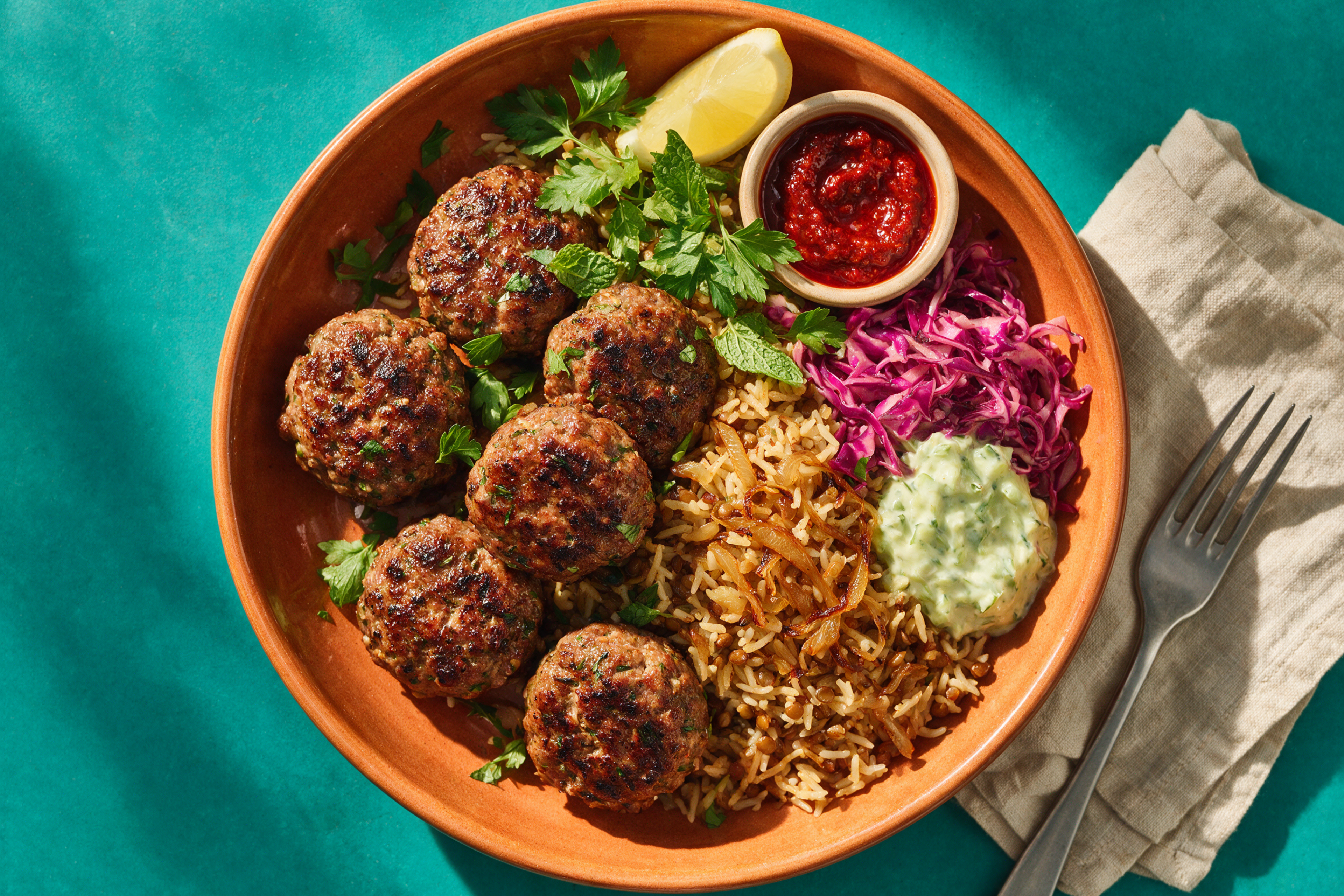 Turkish Lamb Kofte