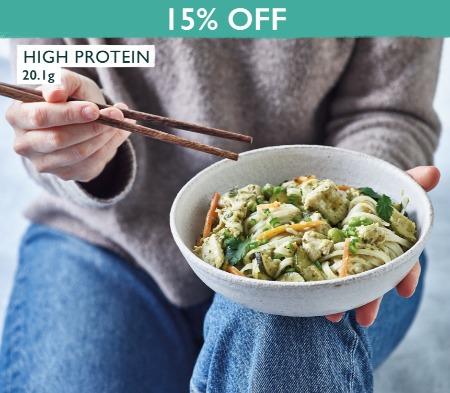 Green Thai Chicken Noodles