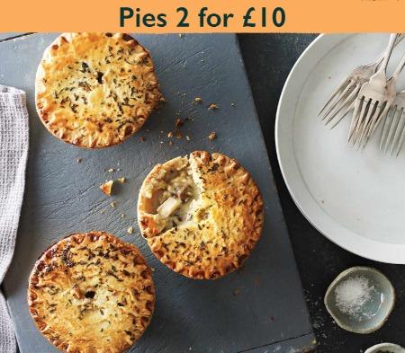 Chicken & Portobello Mushroom Pie