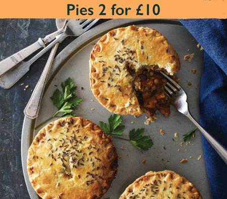 Roasted Veg, Lentils & Kale Pie
