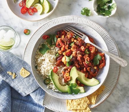 Mexican Three Bean Chilli