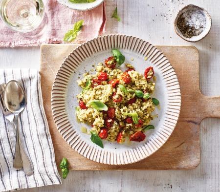 Tomato, Basil & Mozzarella Risotto