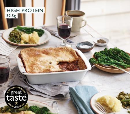 Steak & Red Wine Pie