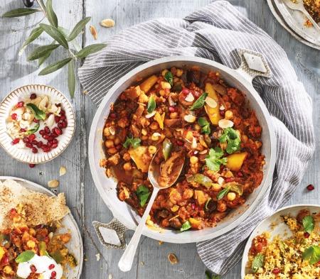Vegetable and Chickpea Tagine