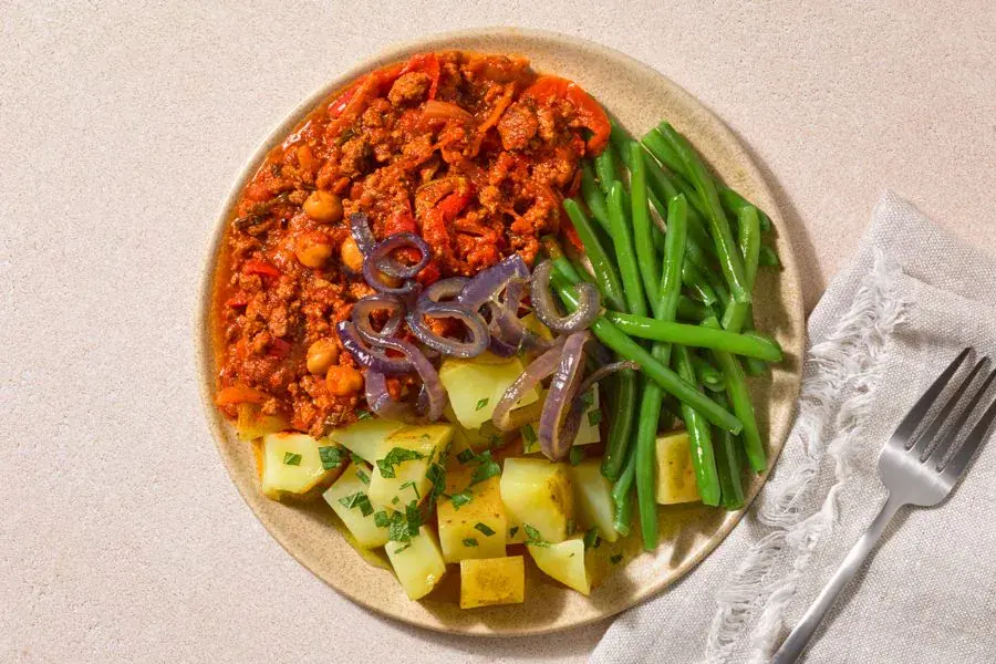 Harissa Lamb & Chickpea Stew
