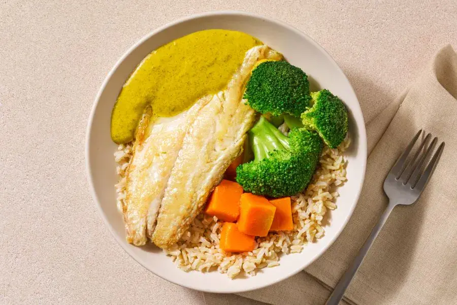 Lemongrass & Coconut Sea Bass Curry