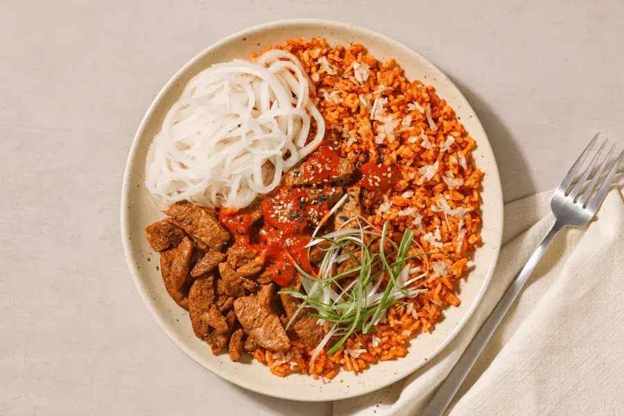 Bulgogi Vegan Beef Bowl