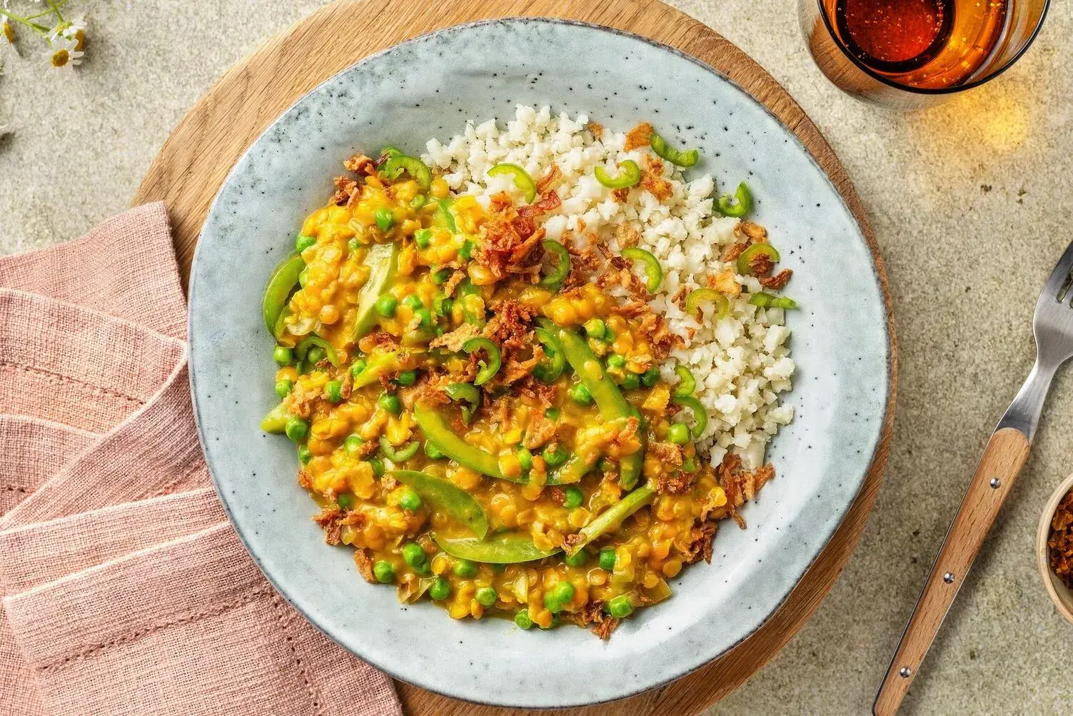 Coconut Red Lentil Dal
