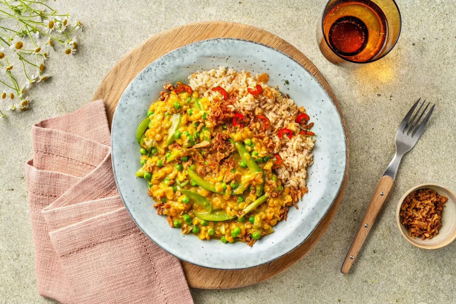Coconut Red Lentil Dal