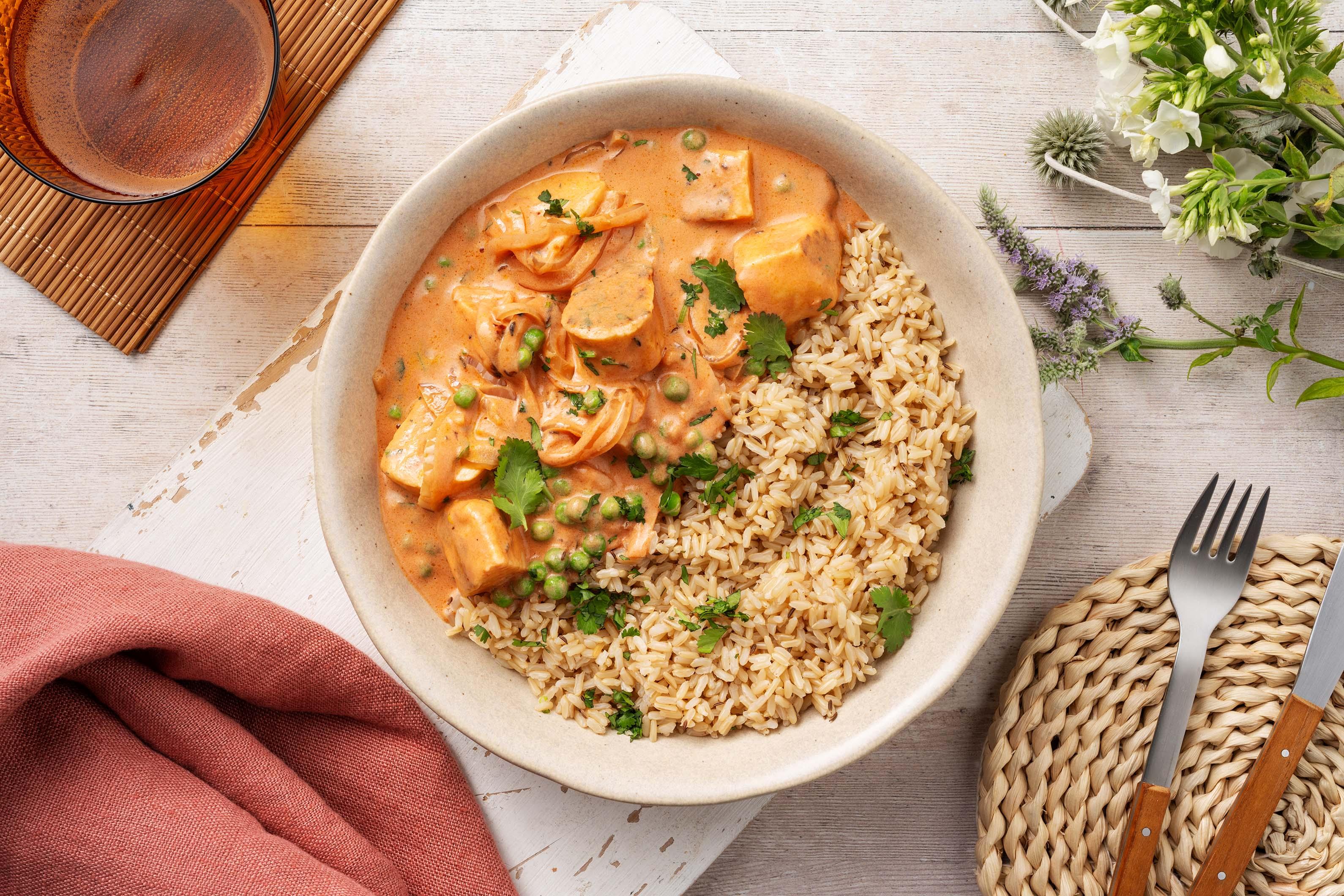 Chicken and Matar Paneer