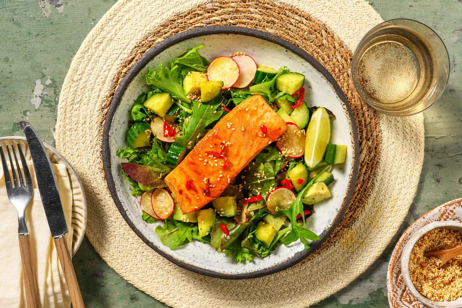 Soy and Chilli Baked Salmon