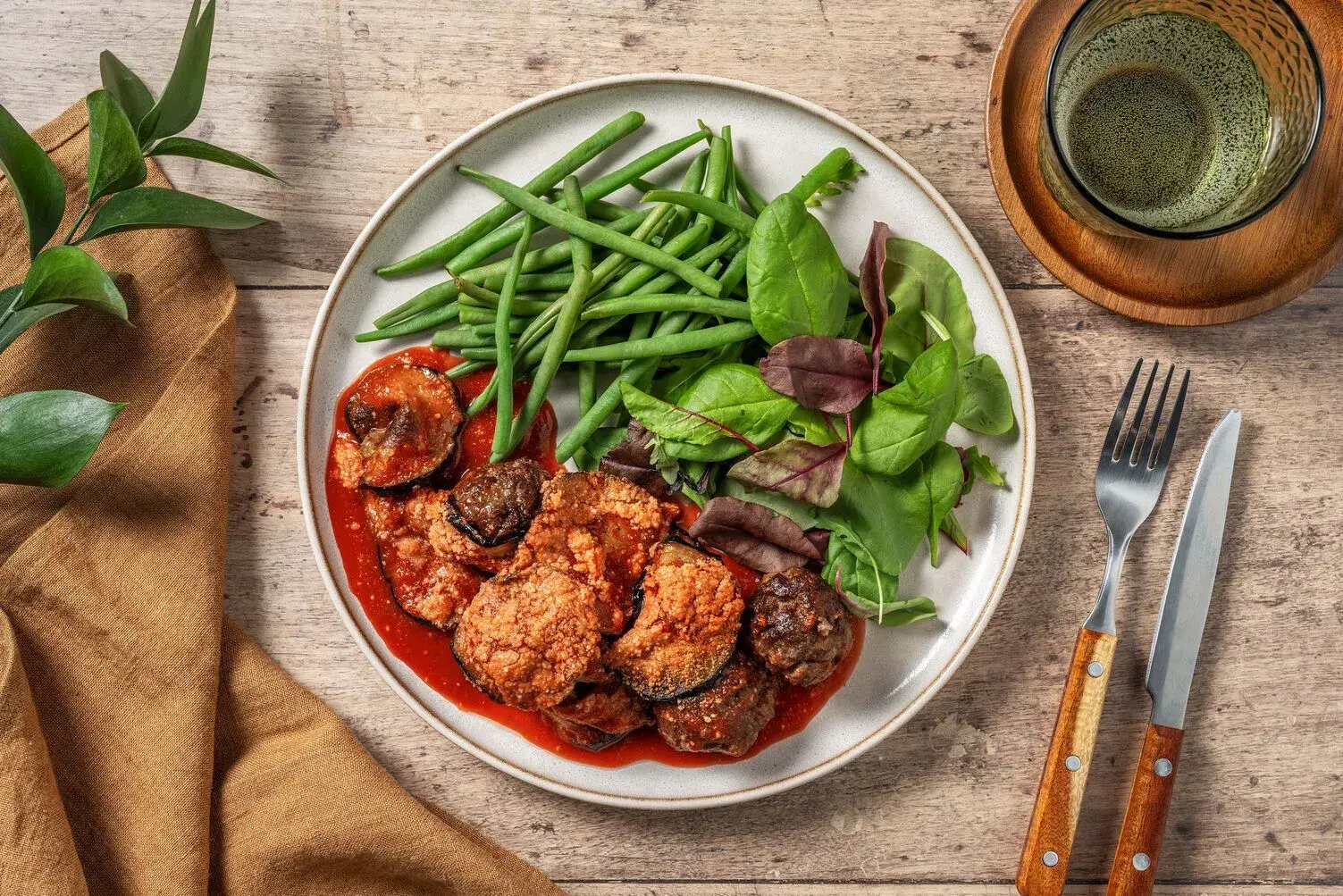 Beef Meatball Parmigiana