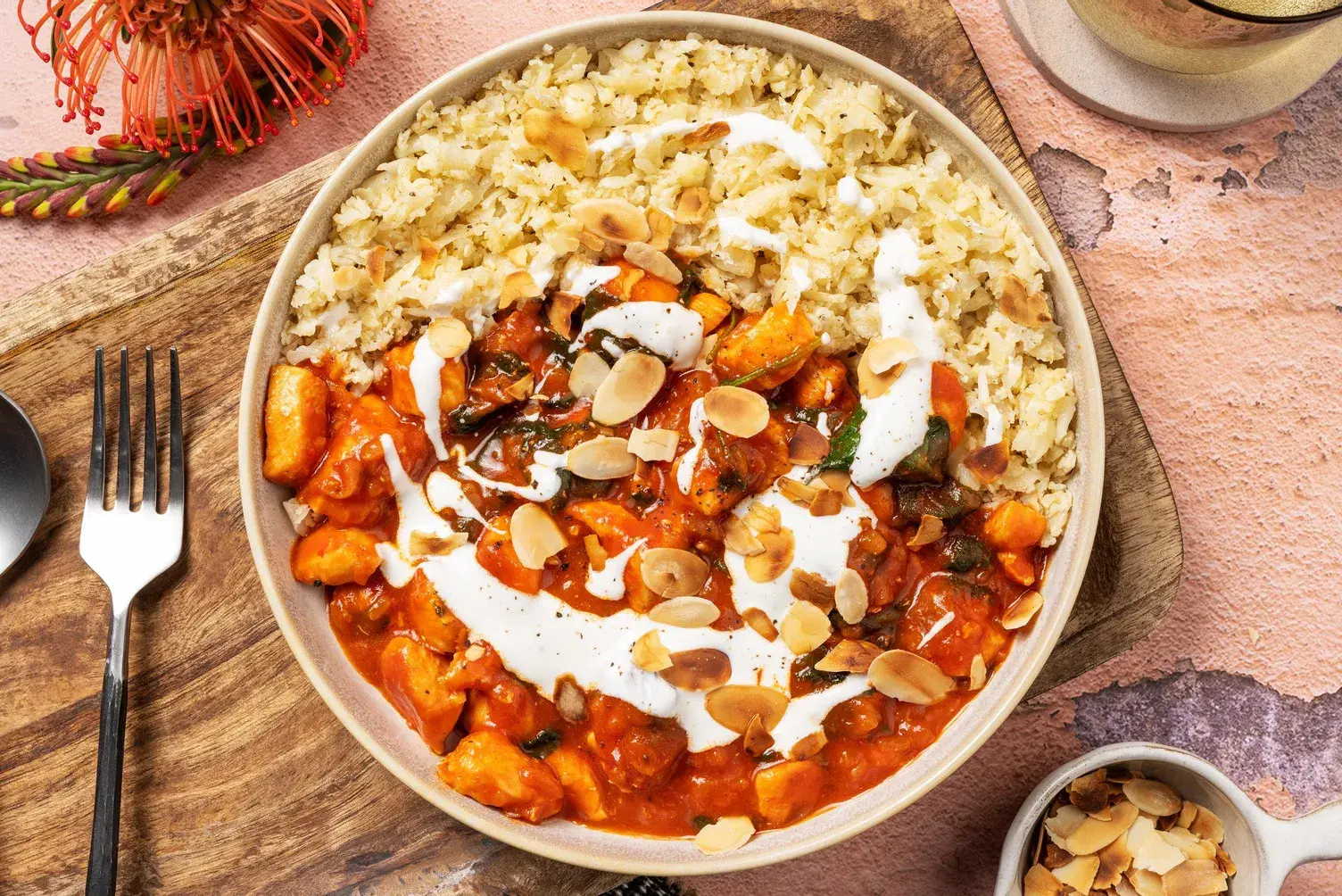 North African Inspired Harissa-Chermoula Double Chicken Stew