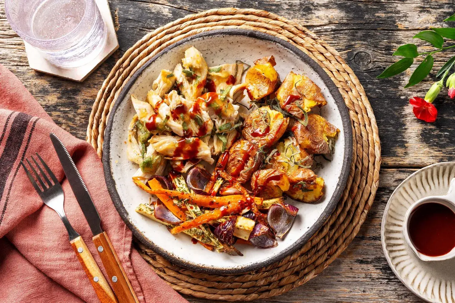 Apple and Sage Slow Cooked Chicken