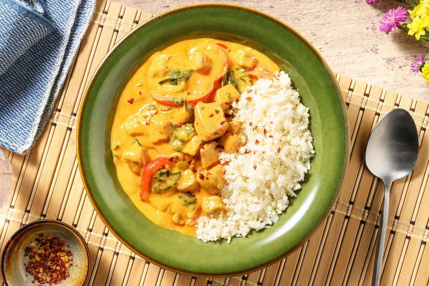 Red Thai Inspired Pork Curry