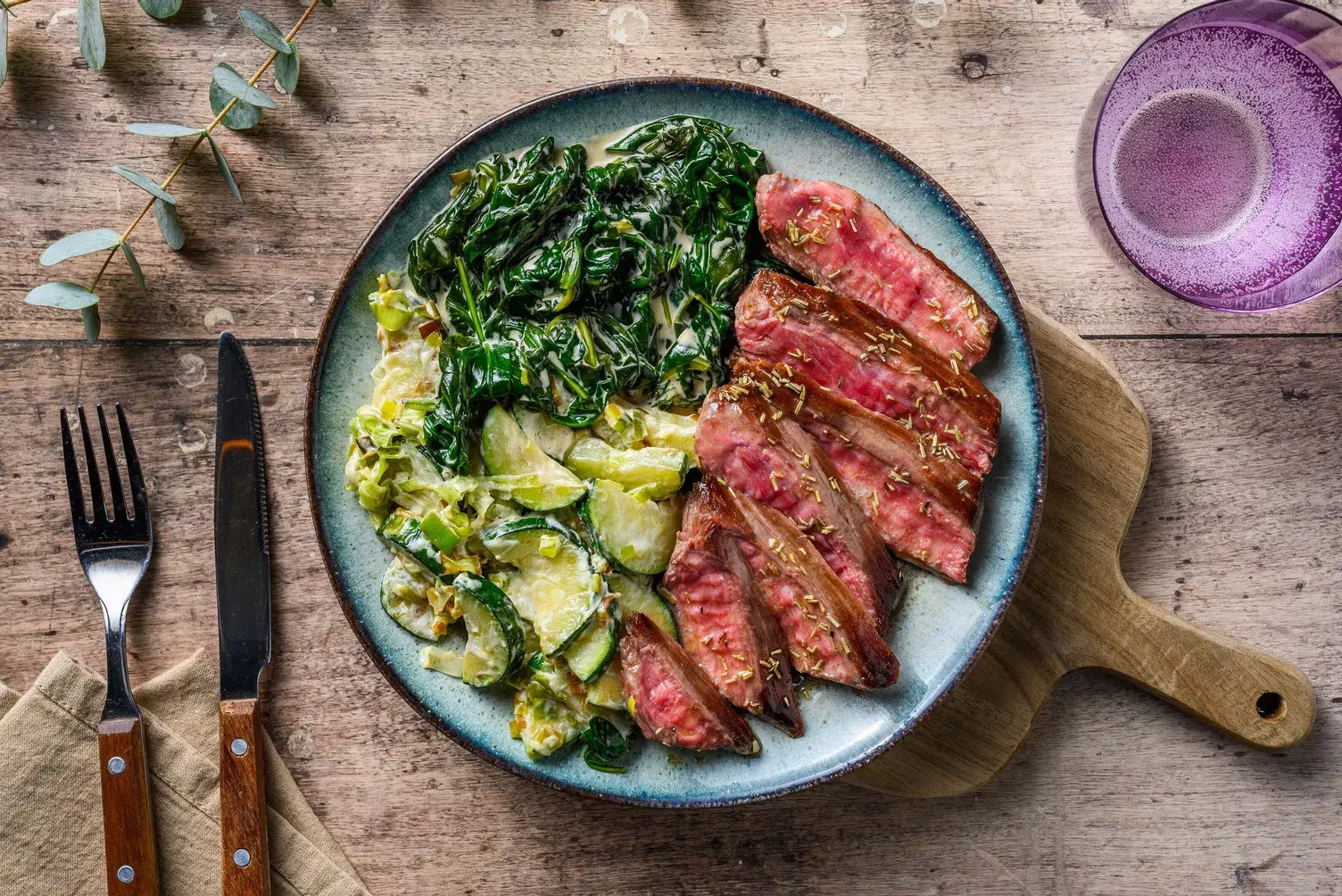 Rosemary Venison Steak