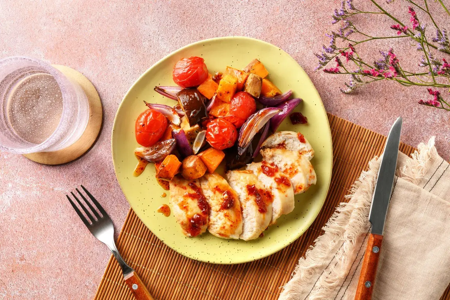 Middle Eastern Inspired Chicken Traybake