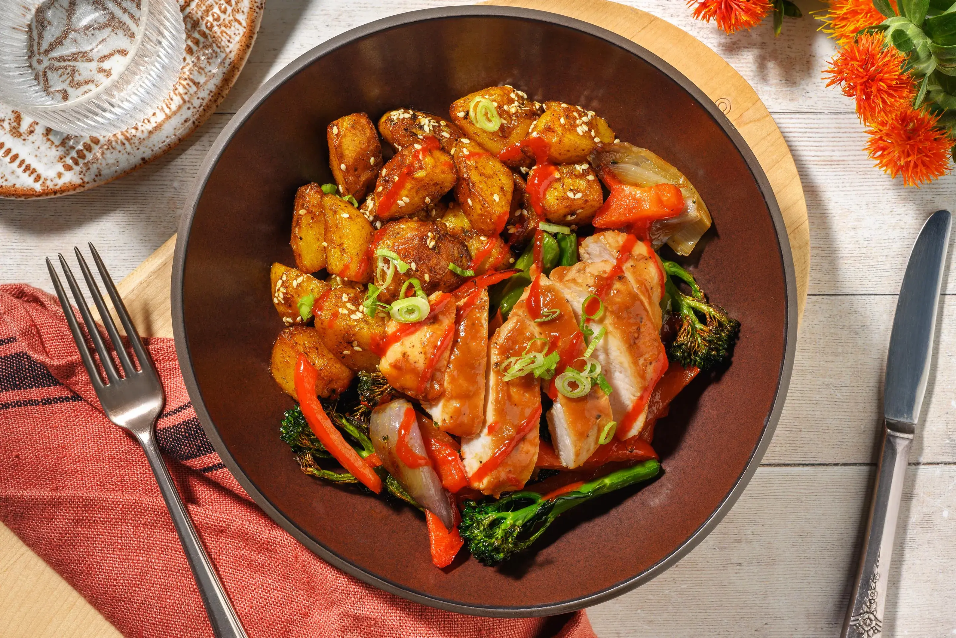 Char Siu Chicken Traybake