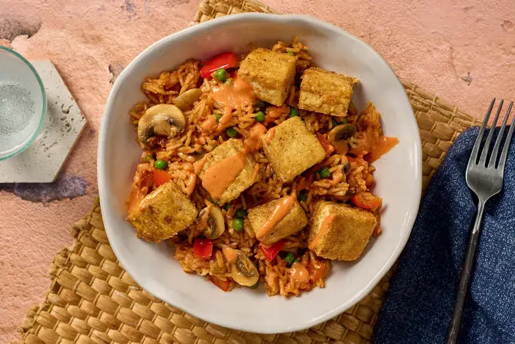 Peri Peri Spiced Smoked Tofu