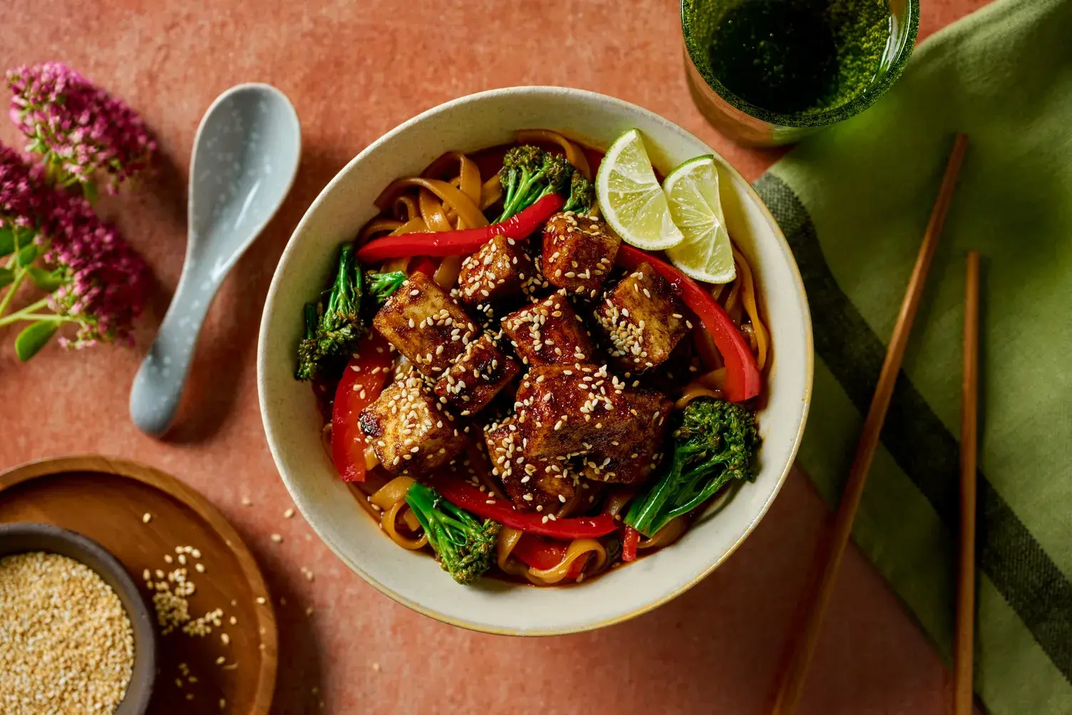 Sesame Coated Tofu