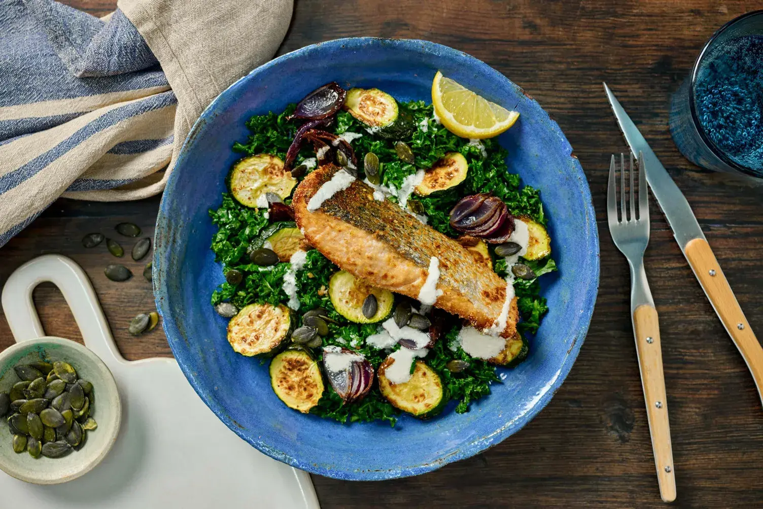 Pecorino and Lemon Crusted Trout