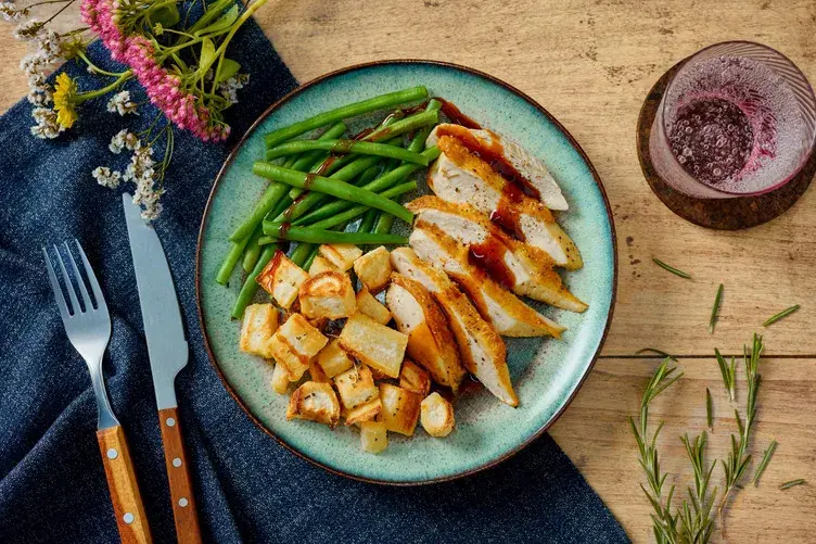Roast Chicken and a Beef Bone Broth Gravy