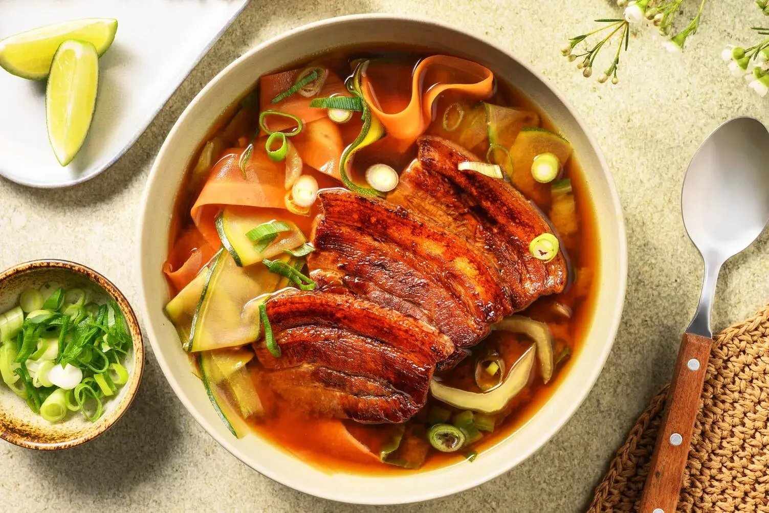 Umami Double Pork Belly & Beef Bone Broth Ramen