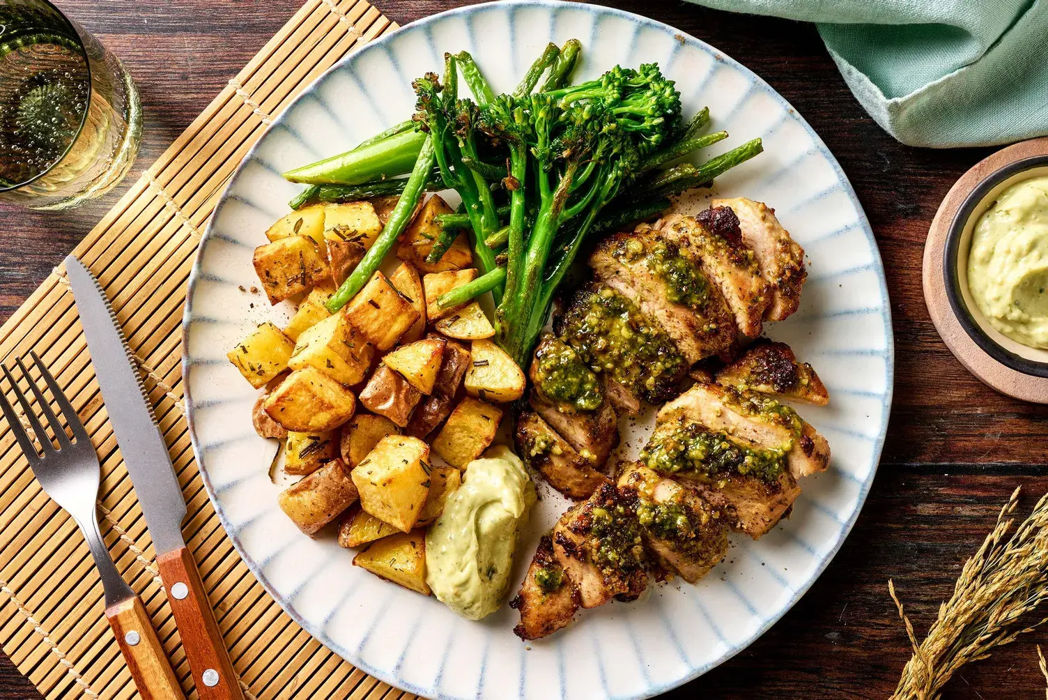 Pesto Baked Chicken Breast