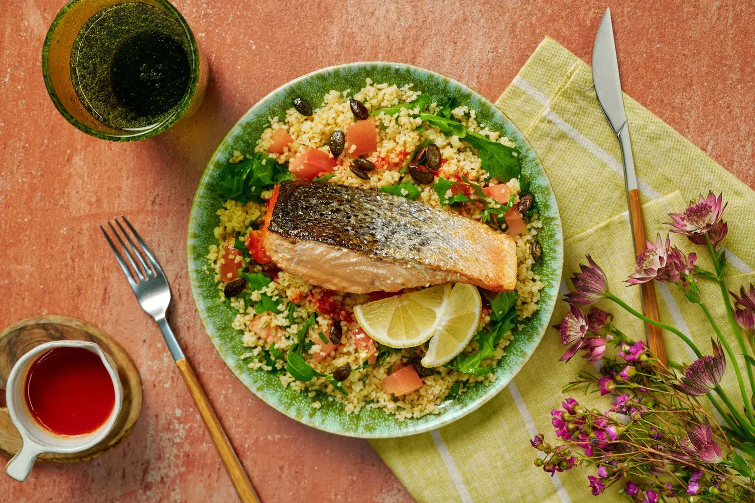 Lemon and Herb Roasted Trout