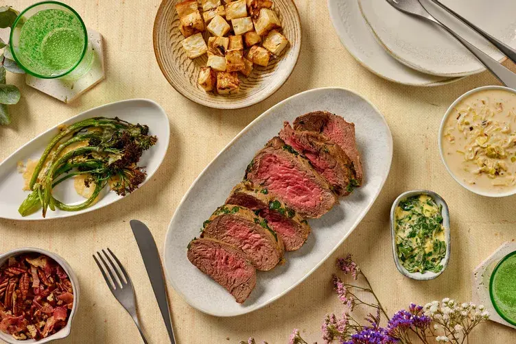 Mustard and Herb Crusted Roast Beef