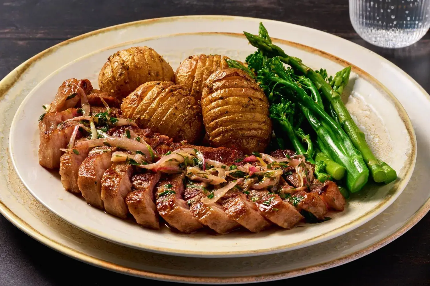 Sirloin Steak in a Béarnaise Inspired Tarragon Sauce