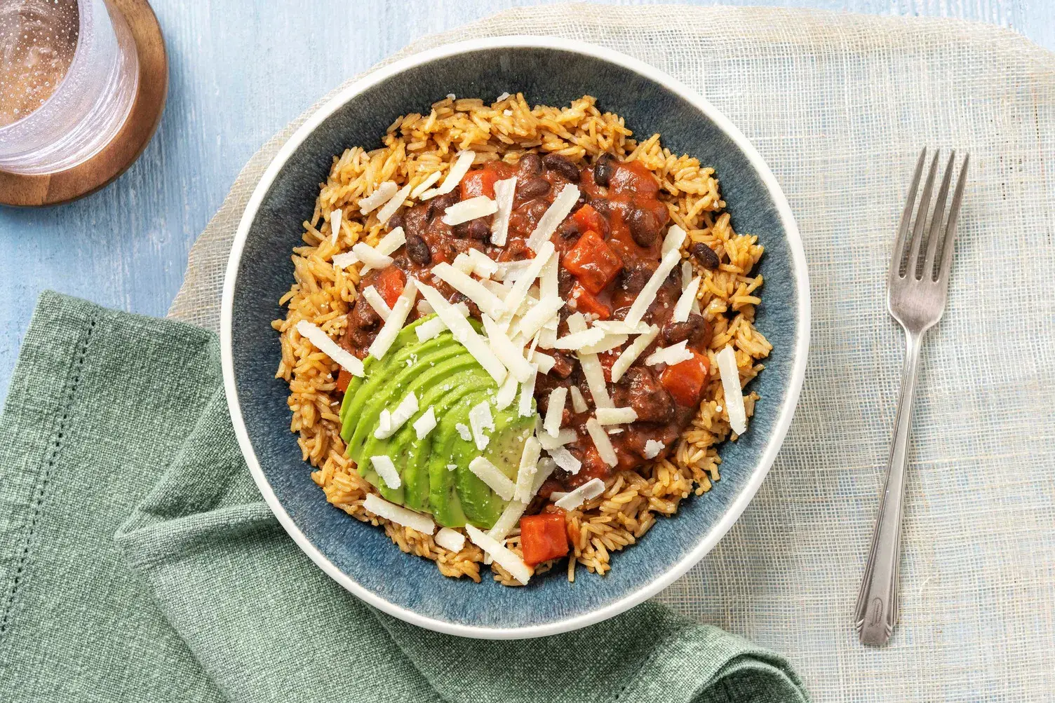 Mexican Inspired Chicken and Tomato Black Beans
