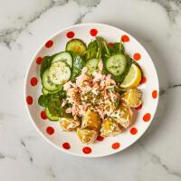 Honey Mustard Salmon & Waxy Potato Salad