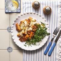 Greek-Style Lamb Pastitsio Bake With Salad