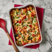 One Pot Cheesy Tomato Gnocchi Bake