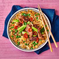 Salt & Pepper Chicken Thigh With Egg Fried Rice