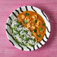 King Prawn Korma With Cardamom & Green Bean Rice