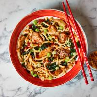 Sweet Chilli & Sesame Meat-Free Chick’n Udon