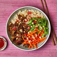 Vietnamese-Style Pulled Shiitake Mushroom Rice Bowl