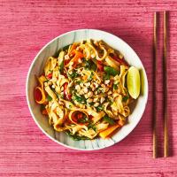 Plant-Based Indonesian-Style Satay Noodles