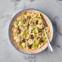 Sausage, Leek & Fennel Sauce With Fresh Orecchiette