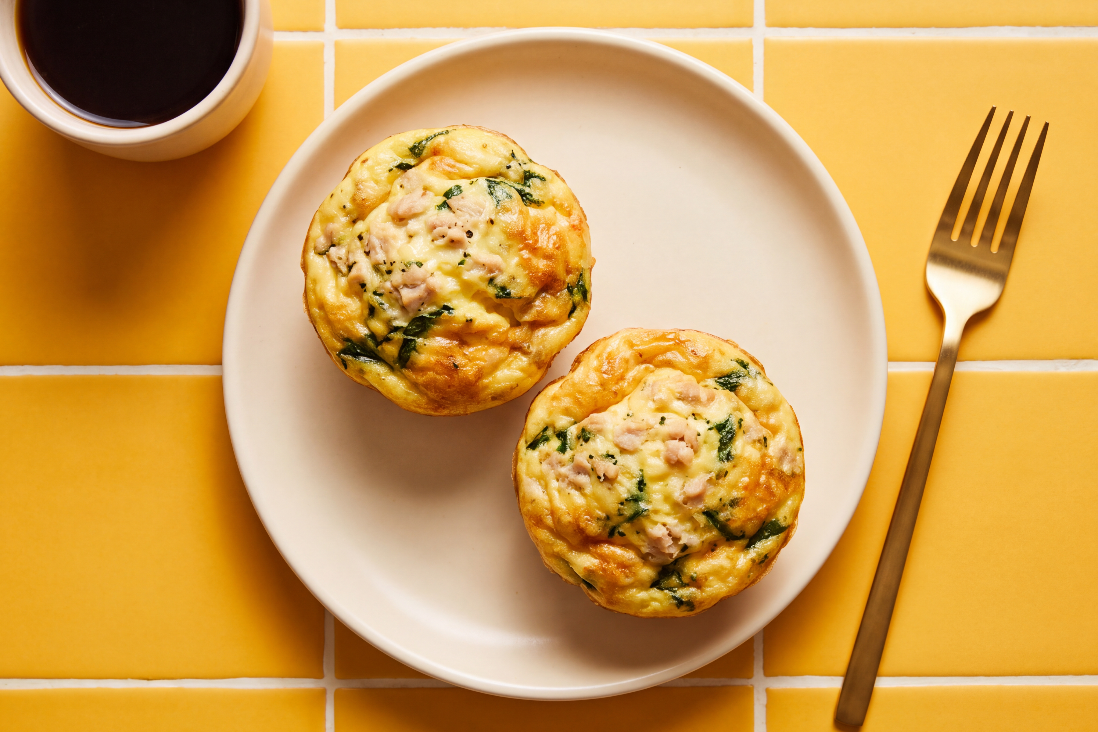 Turkey & Spinach Egg Cups