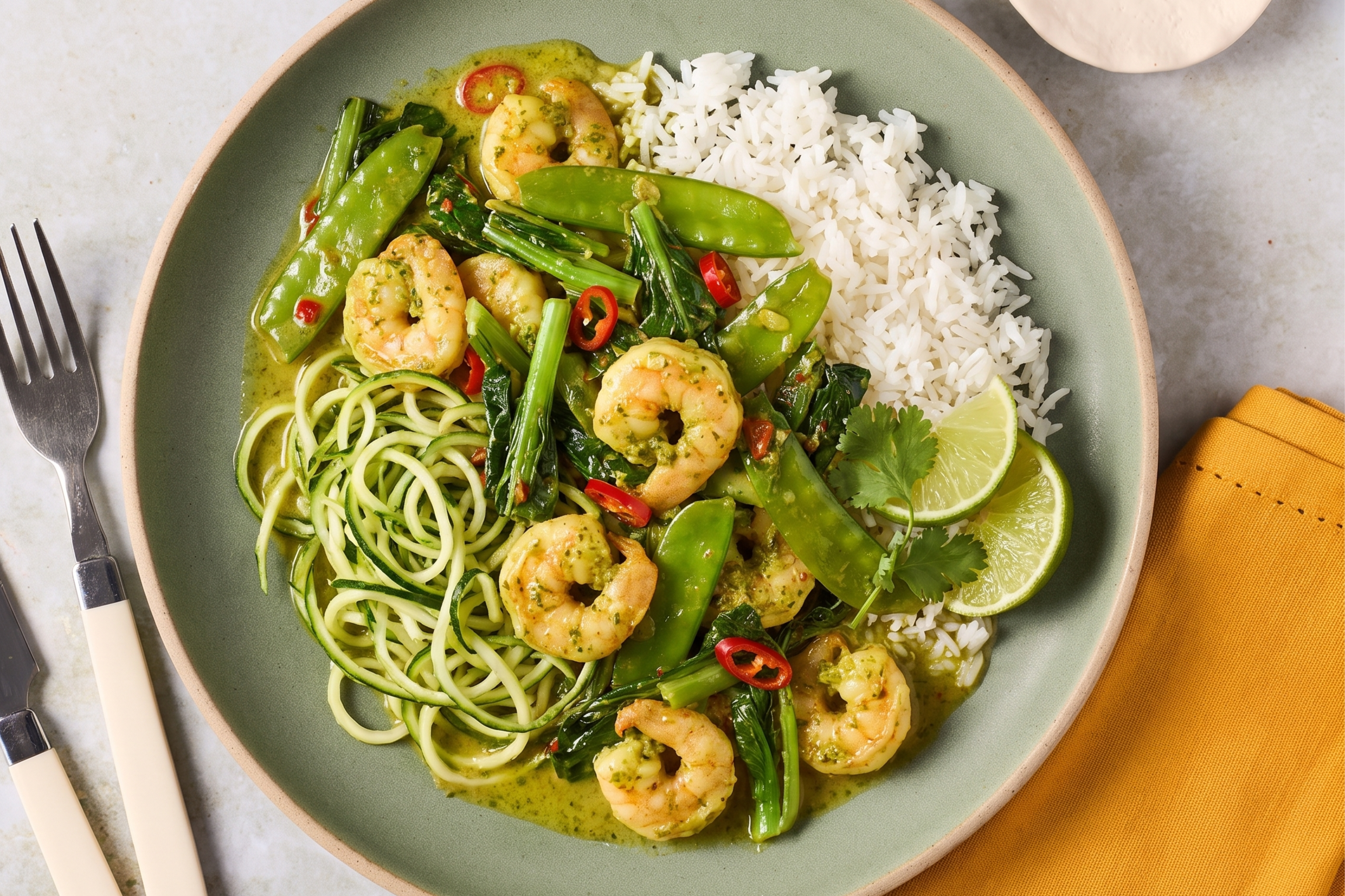 Thai Green Prawn Curry